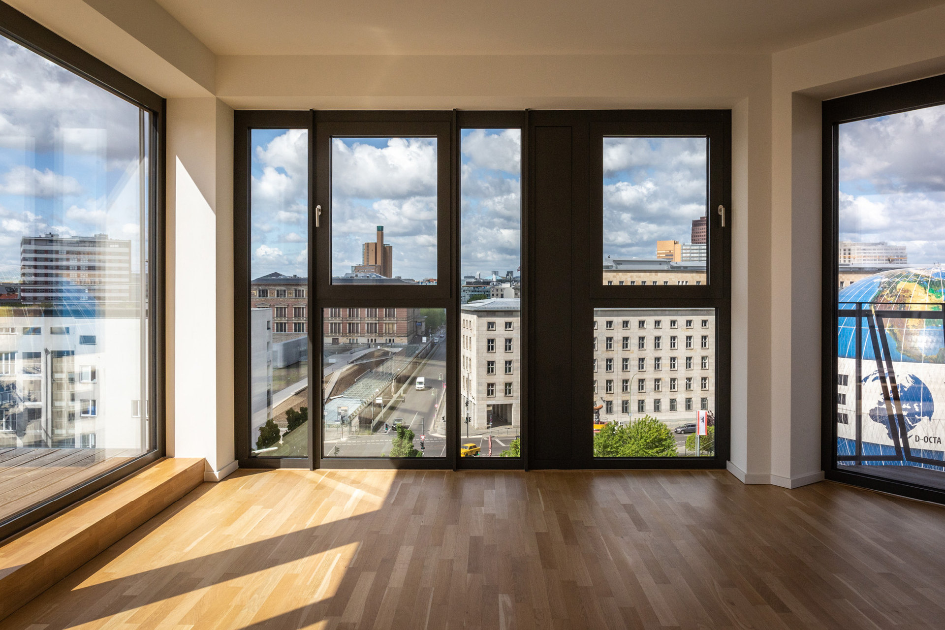 Ausblick aus Wohnung Haus A